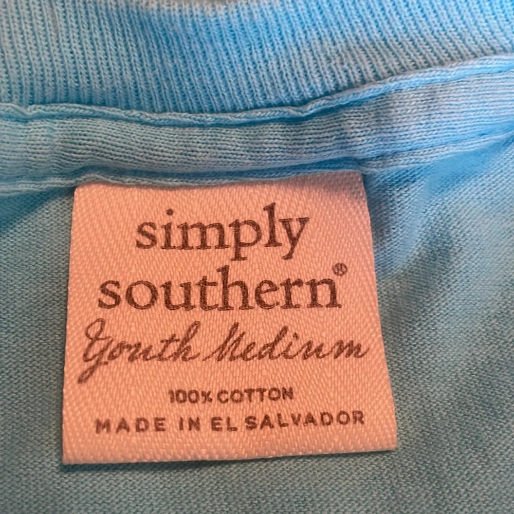 🔥$4/$20 SIMPLY SOUTHERN Girls Long Sleeve T Shirt - size Medium - Picture 8 of 9